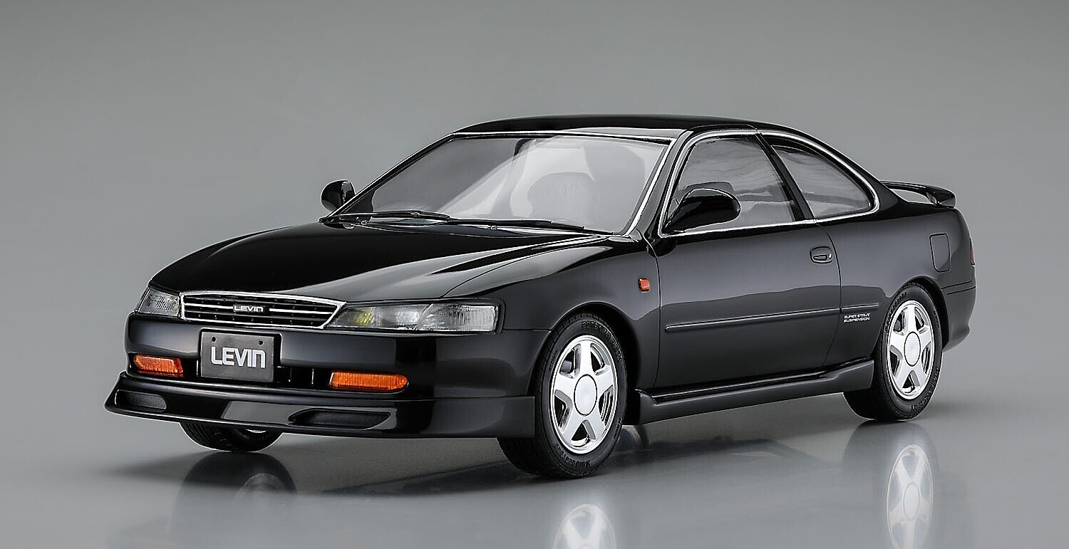 TOYOTA AD VAN COROLLA LEVIN プラモデル 1/24 scale TOYOTA COROLLA LEVIN plastic model car vehicle