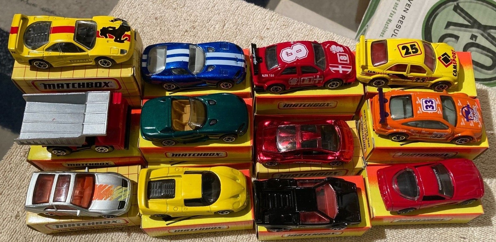 Matchbox Yellow Box Cars, hot wheels | eBay