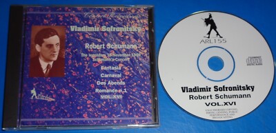 Vladimir Sofronitsky Vol. 16 SCHUMANN Fantasia/Carnaval/Des Abends Arlecchino CD