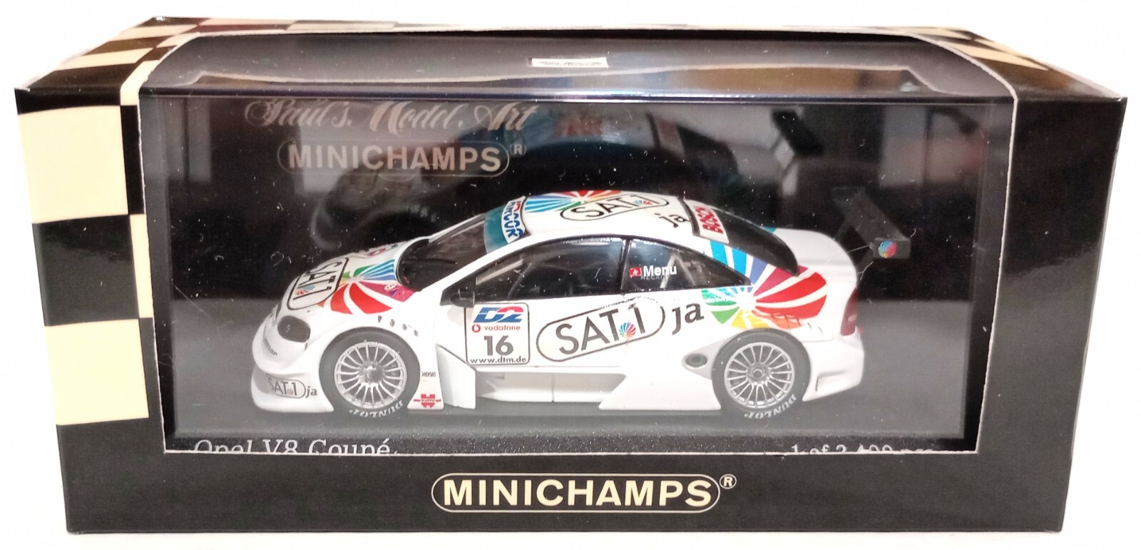 【MINICHAMPS】OPEL V8DTM 2001 #M2 Minichamps 1/43 Opel V8 Coupe DTM 2001 Opel Euroteam, A