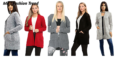 Ladies long cardigans ebay sale