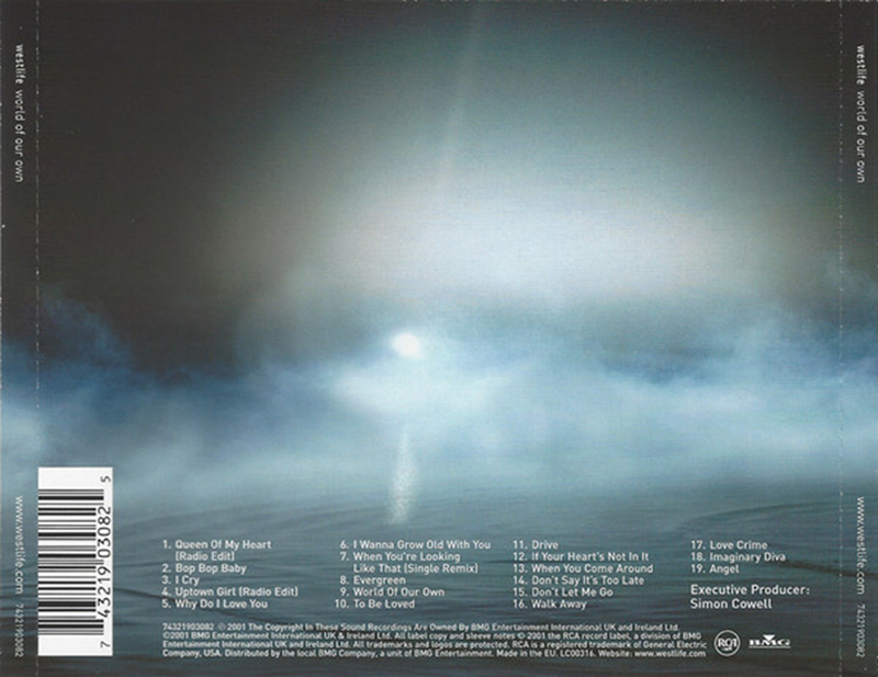 Westlife - World Of Our Own CD (2001) Audio Quality