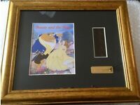 Framed & Glazed Limited edition Film Cell - Beauty & The Beast. £ 30.