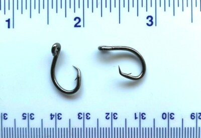 100 GT 4X Strength L2004 Offset Black Nickel Circle Hooks size 6 