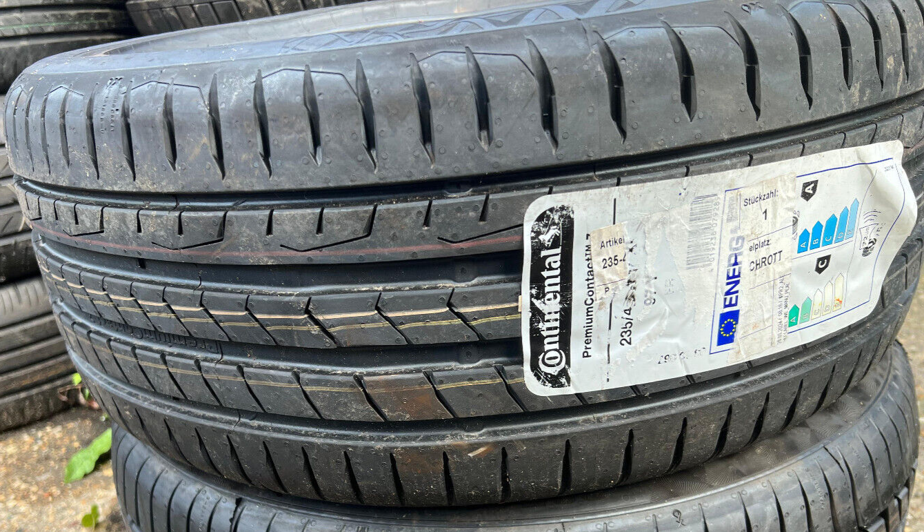 New 235 45 17 Continental, PC 7, XL, EV, 97Y, x1 Single Tyre (F1_tyres) YD033