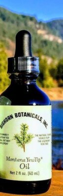 Bighorn Botanicals Масло тиса Монтана 2,1 жидких унции в пипетке