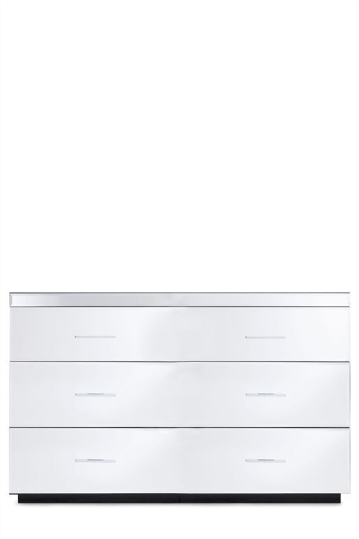 Next Mirrored Furniture Venetain Simpson Chest Of Drawers 3 In