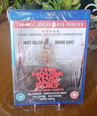 The House That Jack Built [Blu-Ray] [Region B/2] Sealed New Lars Von Trier