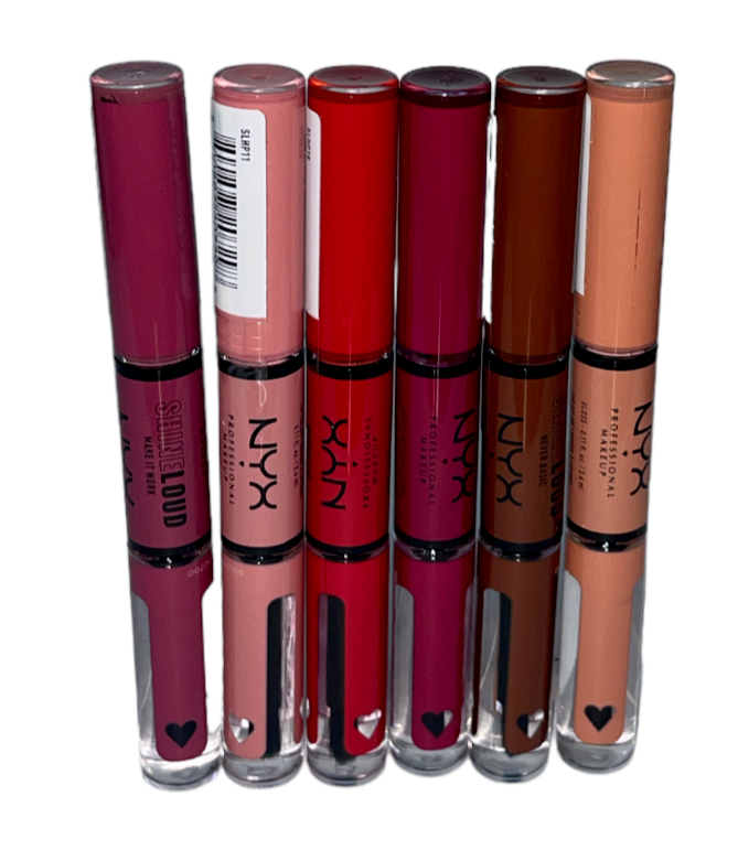 NYX Shine Loud pigmented Lip Color (0.11oz / 3.4mL) NEW YOU PICK