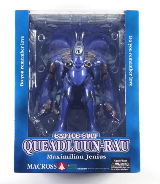 マクロス QUEADLUUN-RAU MAXIMILIAN JENIUS MACROSS Queadluun Rau 1/60 Maximilian Max Jenius Figure by