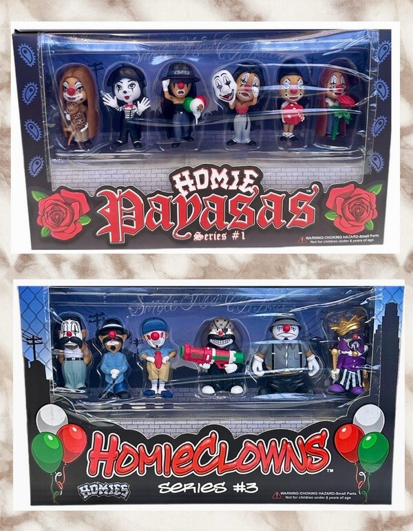 値下げ☆レア HOMIESフィギュア18体☆ Homies Figures 4.5″ Big Headz Series 2 Gift Set 4 pack | eBay