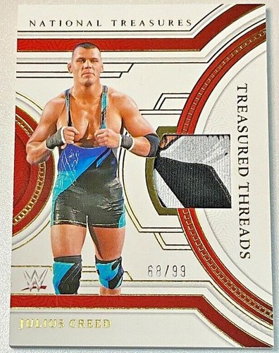 2024 Panini National Treasures WWE - Julius Creed #TT-JCR