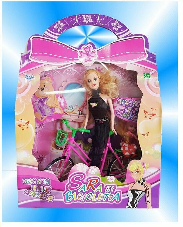 Sara In Bicicletta Giocattolo Gioco Bambina sar