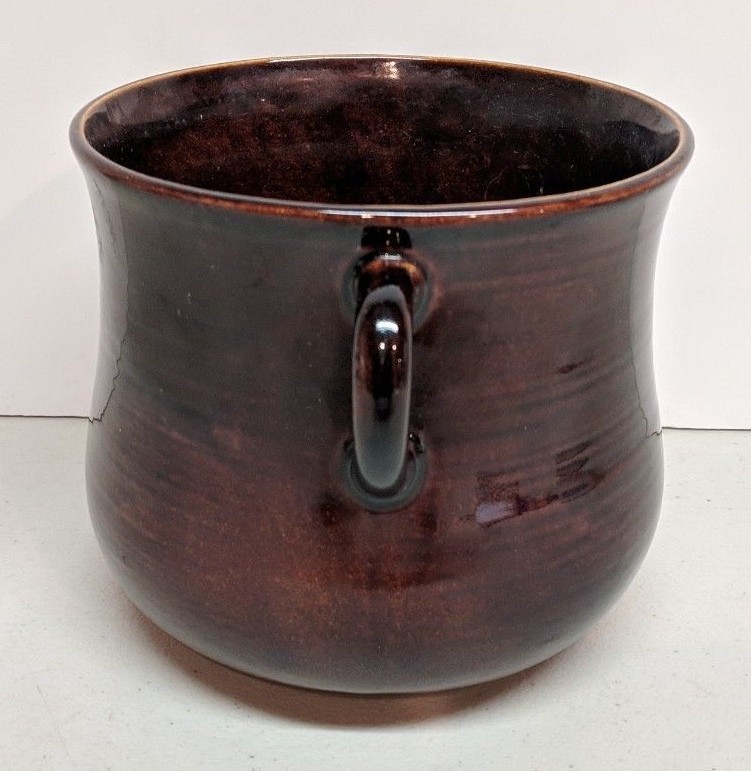 Vintage/Antique Brown Handled Red Wing Pot 5 3/4