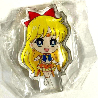 Sailor Moon Cosmos Mini Chibi Chara Art Acrylic Stand Figure Venus Minako Aino