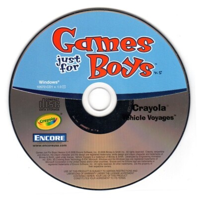 Crayola 3D Magic: Vehicle Voyages (Age 3-7) (PC-CD, 2006) Win - NEW CD in SLEEVE