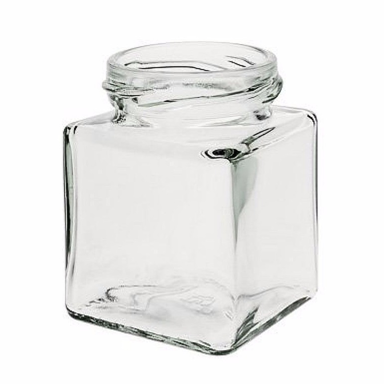 mikken 20 Gewürzgläser 106 ml leer Gewürzdose Glas eckig ink 24