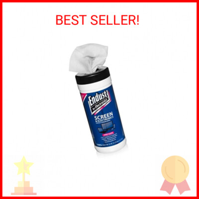 Endust for Electronics; Screen & Surface Cleaning Wipes, Great LCD and Plasma Wi