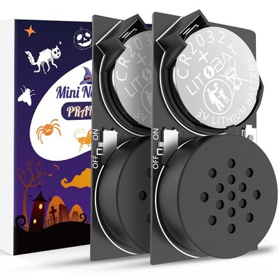 2PCS Prank Noise Makers with 7 Sounds for Endless Laughter - Mini Annoying