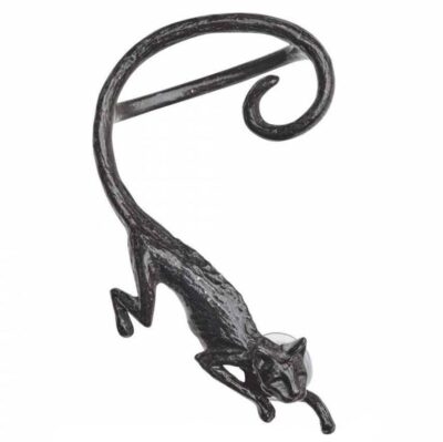 Alchemy Gothic Cat Sith Ear Wrap Earring   Local Stock   Gothic