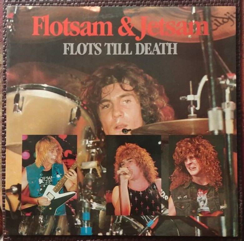 Flotsam And Jetsam Flots Till Death LP Downtown Rec. HE 151186 F