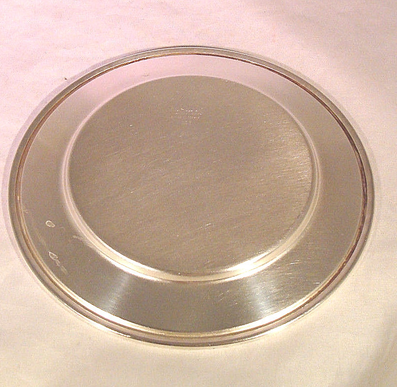 Vintage National Silver on Copper Plate 6