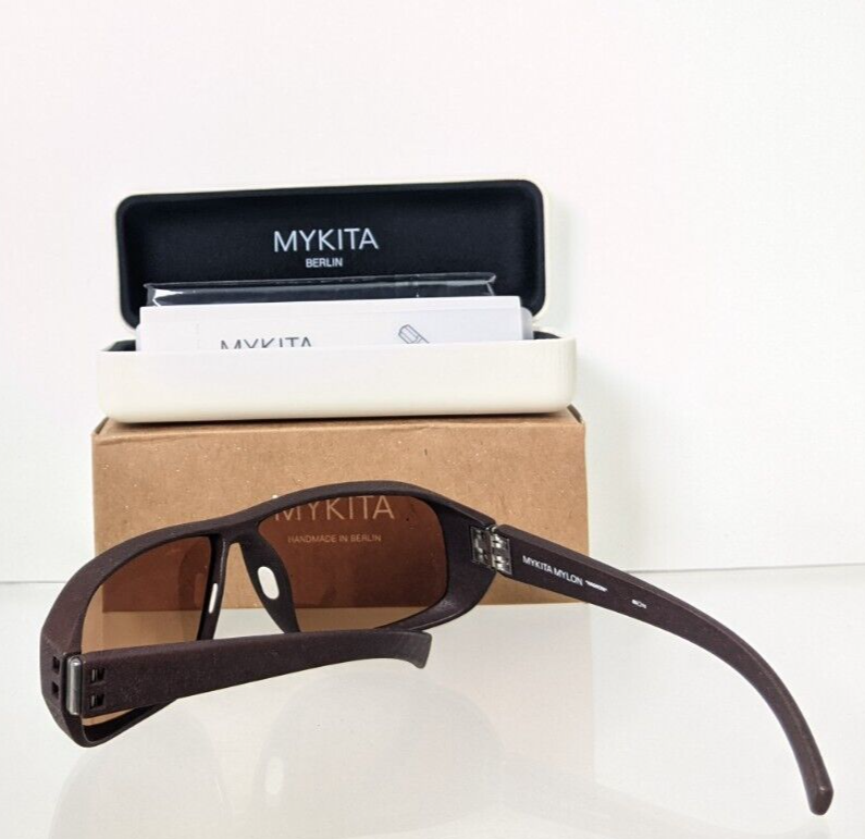 Pre-owned Mykita Brand Authentic  Sunglasses Mylon Hadron Col. 307 65mm Frame In Brown