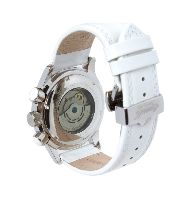 Pre-owned Ingersoll Rand Ingersoll 1892 // Abeline In7304 Wh White Dial Men's Watch- Limited Edition