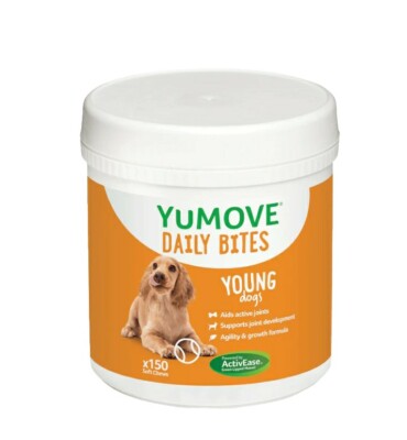 150 Yumove Daily Bites Young Dog Joint Growth Glucosamine