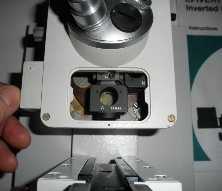 Leitz Diavert Epivert Inverted Fluorescence Phase Microscope