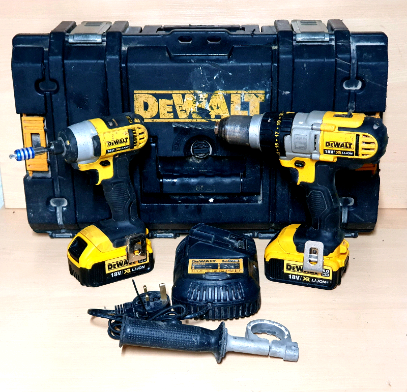 Dewalt XRP hammer drill! Impact driver! Twinset! Tstak! Toughsystem