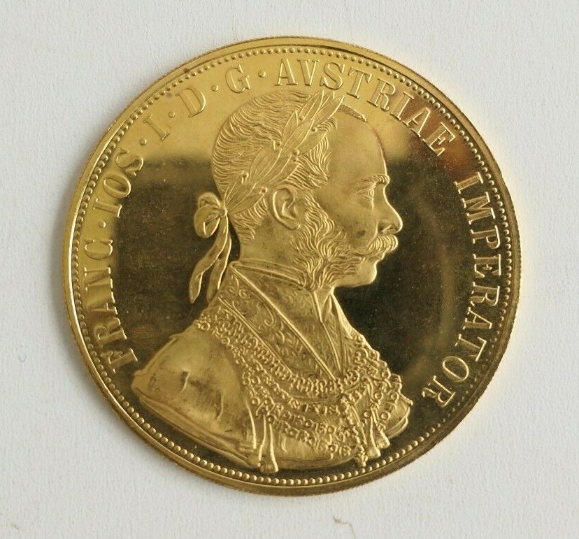 4 Dukaten Goldmünze 1915 Kaiser Franz Joseph