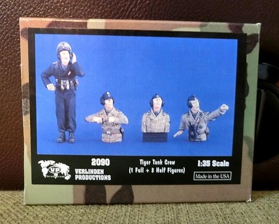 1/35 Verlinden VP Tiger Tank Crew 2090