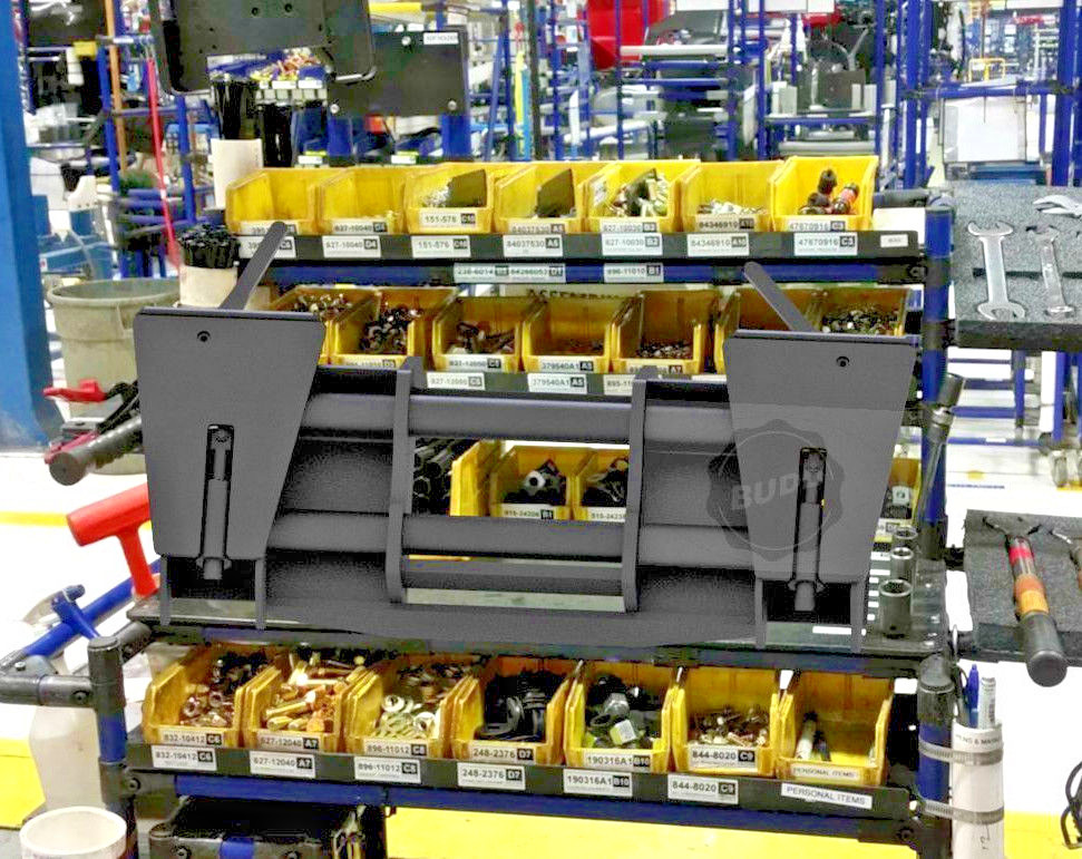 NEW BUDD Skytrak JLG telehandler to Skid Steer Quick Attach Adapter HD 8042 6036