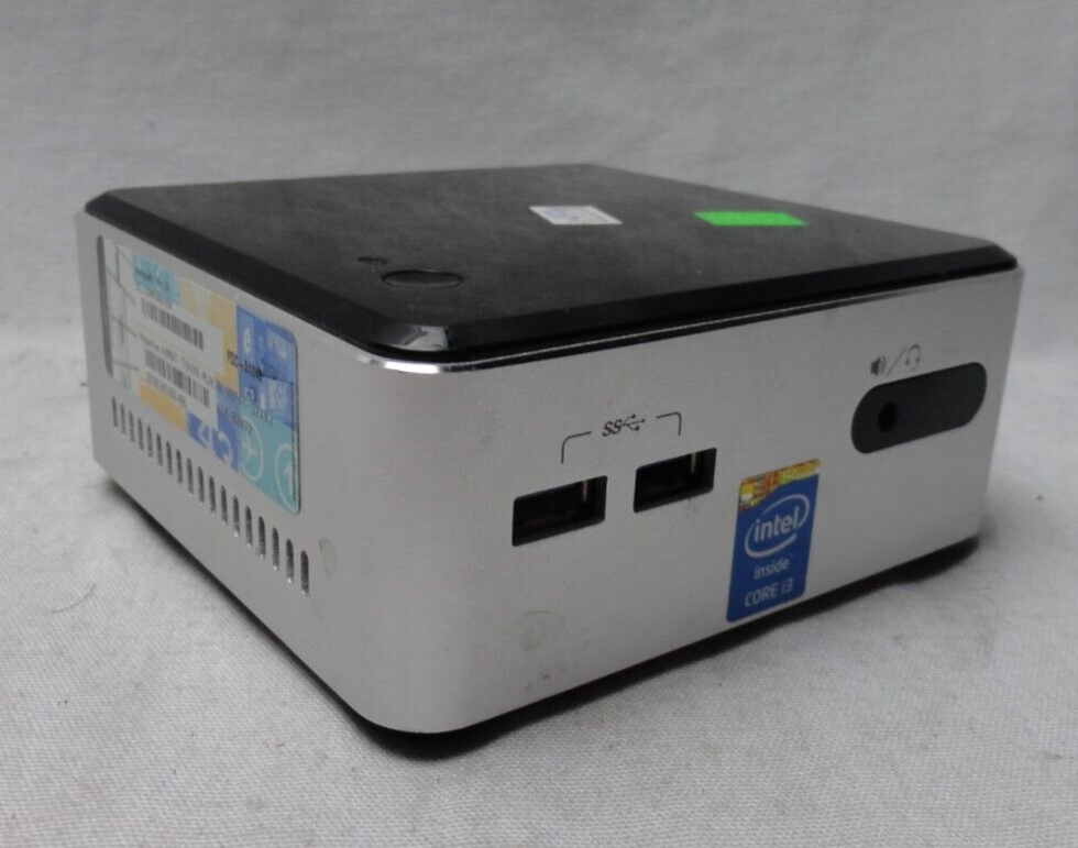 Intel NUC Mini-PC D34010WYKH | i3-4010U 8GB RAM | NO HDD / NO OS / BOOTS TO BIOS
