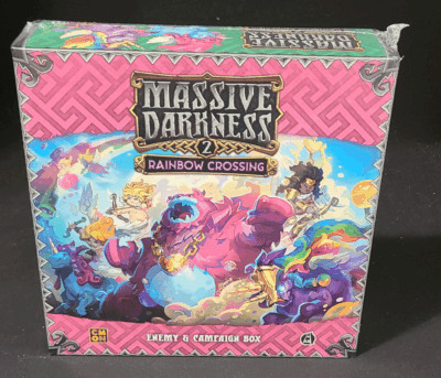 CMON Massive Darkness 2 Rainbow Crossing Enemy & Campaign Box Game Expansion New