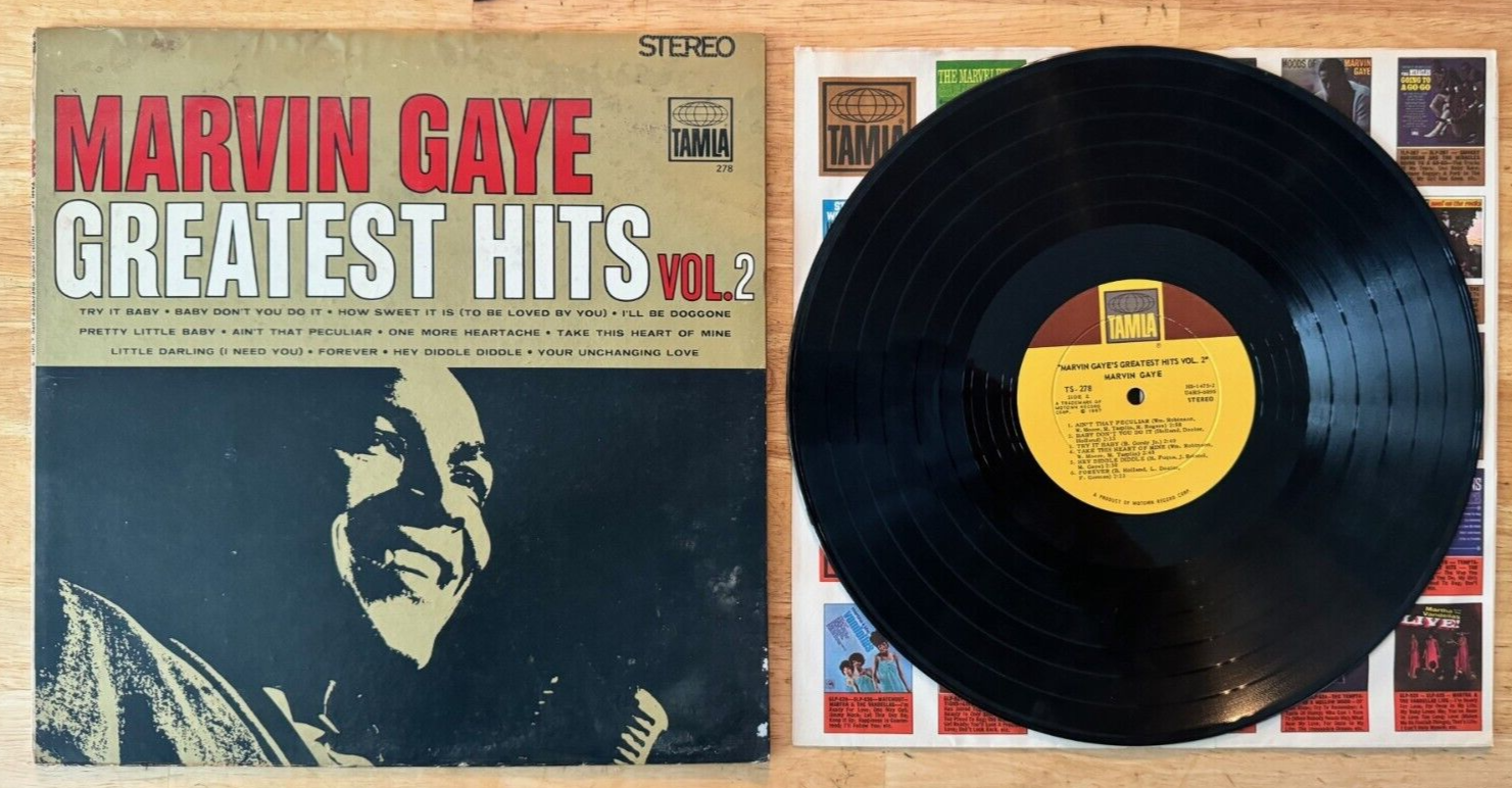 33 LP MARVIN GAYE GREATEST HITS VOL 2 | eBay