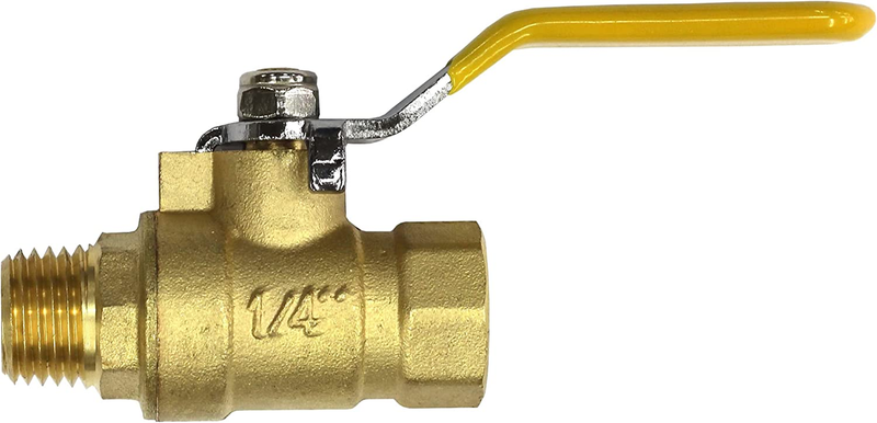 In-line Ball Shut Off Valve, Quarter Turn,