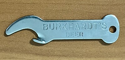 Burkhardt s Beer Mug Ale Bottle Opener, Vaughan s Never-Slip Near Mint Condition