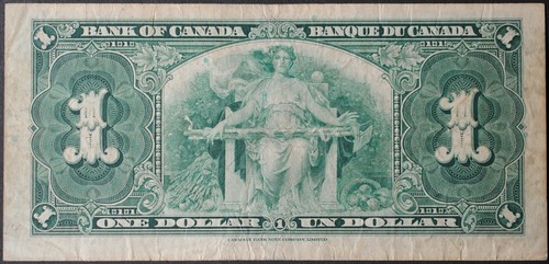 Canada P58b Dollar Fine+