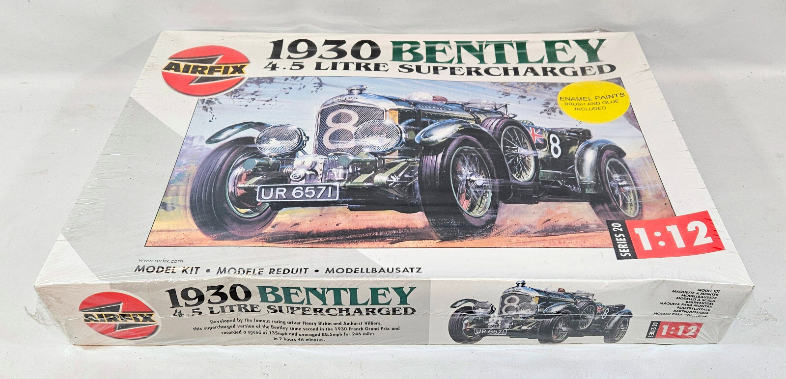 Airfix 1930 Bentley 4.5 Supercharged Model Kit, NO.20440