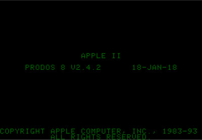 Apple II Newest ProDOS and Bleeding Edge ProDOS 5.25  2-in-1 Floppy Disk
