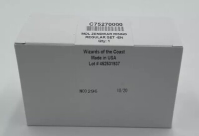 MTG Zendikar Rising Complete Set Sealed English Regular Bxgauc3 FREE SHIPPING