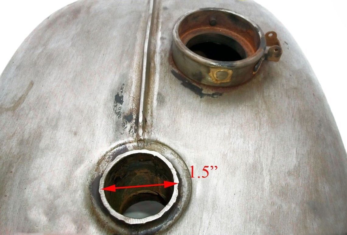 BSA Thunderbolt A65 1960 Chrome Plated Petrol Fuel Tank With Filler Cap 