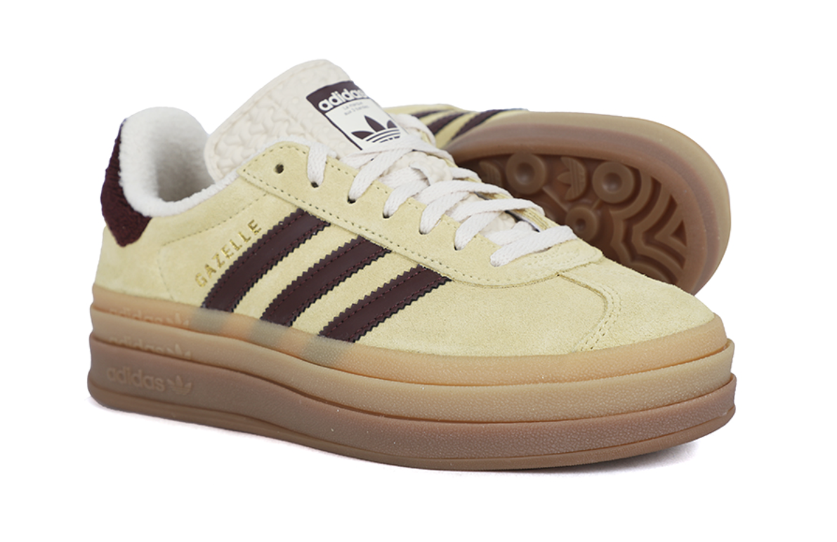 ★adidas★ [IF5937] GAZELLE BOLD W New Adidas Women's Gazelle Bold Shoes - Almost Yellow