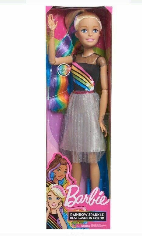 Rainbow Sparkle Best Fashion Friend Articulated Barbie 28