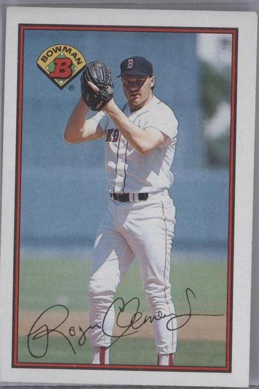 Bowman 1989 - Roger Clemens #26