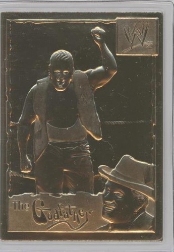 1999-2005 Danbury Mint 22k Gold WWF/E - The Godfather #45