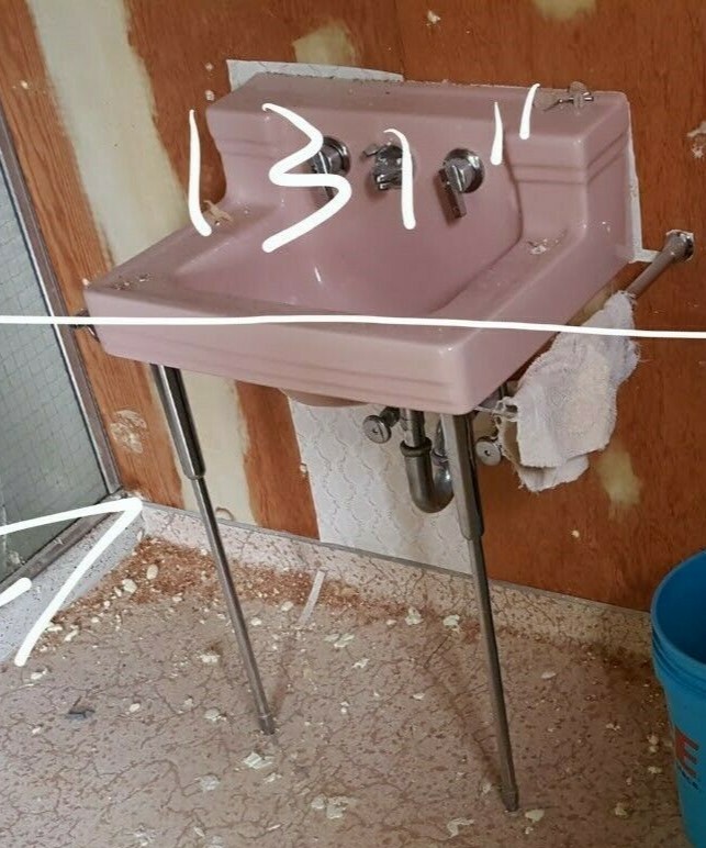 Vintage Mid Century American Standard Sink