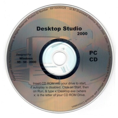 Desktop Studio 2: Home & Office Edition (PC-CD, 2000) Windows - New CD in SLEEVE